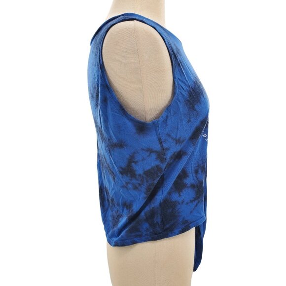 Harry Potter Med Shirt Tie Dye Hogwarts Crop Top House Sleeveless Womans Tee - Picture 9 of 12